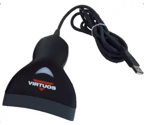 VIRTUOS HT-10 černá / kit USB / snímač 1D čárových kódů / emulace (KBW) / RS-232 / USB