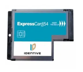 Identive SCR3340 šedá / čtečka čipových karet / ExpressCard54
