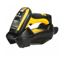 DATALOGIC PowerScan PM9100 keypad 4 černo-žlutá / snímač 1D čárových kódů / 433MHz / RS-232 / KWB / USB / keypad