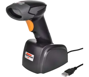 VIRTUOS BT-310D černá / snímač 1D čárových kódů / emulace RS-232 / BT