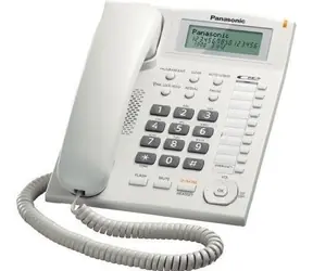 Panasonic KX-TS880FXW - jednolinkový telefon, bílý