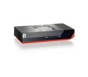 LevelOne Gigabit Ethernet Switch 8 Port (Black Edition)