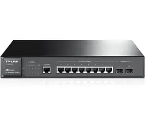 TP-Link TL-SG3210 / Switch / 20 Gbps / 8x GLAN / 2x Gigabit SFP / 1x konzole