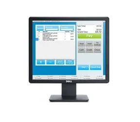 17" DELL E1715S černá / LED / 1280x1024 / TN / 5:4 / 5ms / 1000:1 / 250cd-m2 / VGA+DP / 3YNBD