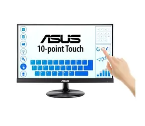 22" ASUS VT229H černá / IPS / FHD 1920x1080 / 16:9 / 5ms / 250cd-m2 / 1000:1 / VGA+HDMI / 1x USB 2.0