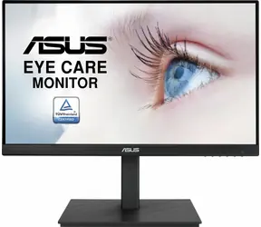 22" ASUS VA229QSB černá / LED / FHD 1920 x 1080 / 16:9 / 5 ms / 250 cd / 1000:1 / VGA + HDMI + DP