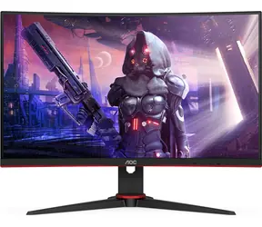 23.6" AOC C24G2AE/BK černá / zakřivený / VA / 1920x1080 / 250cd / 16:9 / 3000:1 / 1ms / HDMI+VGA+DP / VESA