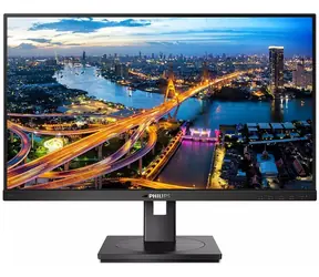24" PHILIPS 243B1-FHD černá / 1920 x 1080 / 75Hz / 4ms / 250cd / HDMI / DP / VGA / REPRO / VESA 