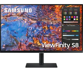 32" SAMSUNG ViewFinity S32B800PXU / IPS / 3840 x 2160 / 16:9 / 5ms / 1000:1 / 350cd-m2 / HDMI & DP 