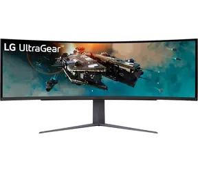 49" LG 49GR85DC UltraGear černá / VA / 32:9 / 5120x1440 / 2500:1 / 1ms / 450cd-m2 / USBC / HDMI / DP / VESA