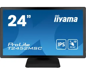 23.8" IIYAMA Prolite T2452MSC-B1 černá / IPS / 1920x1080 / 16:9 / 5ms / 1000:1 / 400cd / repro / HDMI / DP 