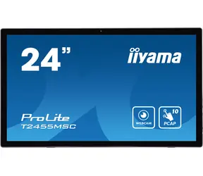 23.8" IIYAMA Prolite T2455MSC-B1 černá / IPS / 1920x1080 / 16:9 / 5ms / 1000:1 / 400cd / repro / HDMI / DP