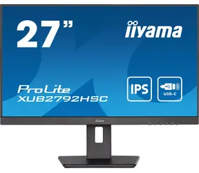 27" IIYAMA Prolite XUB2792HSC-B5 černá / IPS / 1920x1080 / 16:9 / 4ms / 1000:1 / 250cd / repro / HDMI / DP / USBC