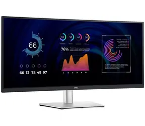 34" DELL P3424WE stříbrná / LED / 3440x1440 / IPS / 16:9 / 5ms / 1000:1 / 300cd-m2 / DP+HDMI+USBC / 3YNBD