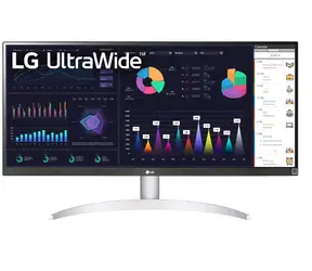 29" LG 29WQ600-W bílá / IPS / 2560 x 1080 / 21:9 / 1000:1 / 250cd-m2 / DP+HDMI+USB-C / VESA / repro