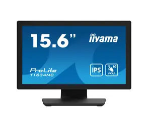 15.6" IIYAMA T1634MC-B1S / IPS / 1920x1080 / 700:1 / 450cd-m2 / 25ms / HDMI+DP+VGA / VESA