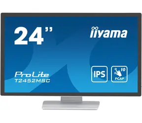 23.8" IIYAMA T2452MSC-W1 / IPS / 1920x1080 / 1000:1 / 400cd-m2 / 14ms / HDMI+DP / repro / VESA