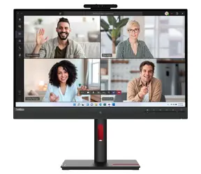 27.0" Lenovo ThinkVision T27hv-30 černá / IPS / 2560x1440 / 300cd-m2 / 1000:1 / DP+HDMI / Pivot / VESA / repro