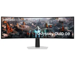 49" SAMSUNG Odyssey G9 OLED stříbrná / OLED / 5120 x 1440 / 32:9 / 0.03ms / 1000000:1 / 250cd-m2 / HDMI & DP