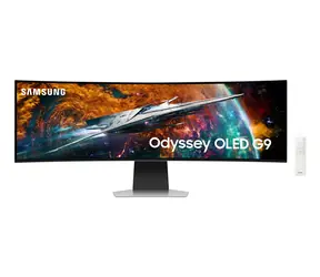 49" SAMSUNG Odyssey G9 OLED Smart stříbrná / OLED / 5120 x 1440 / 32:9 / 0.03ms / 1000000:1 / 250cd-m2 / HDMI & DP