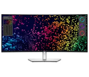 40" DELL U4025QW UltraSharp stříbrná / IPS / 5120x2160 / 21:9 / 5ms / 1000:1 / 600cd-m2 / HDMI+DP+USB-C / USB HUB / VESA