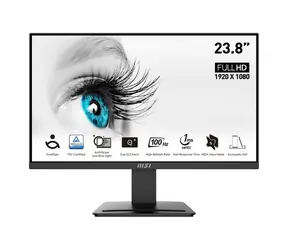 23.8" MSI Pro MP2412 černá / LED / 1920 x 1080 / VA / 16:9 / 1ms / 4000:1 / 300cd-m2 / HDMI+DP / VESA