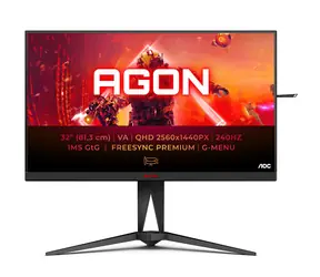 31.5" AOC Agon AG325QZN/EU černá / VA / 2560 x 1440 / 16:9 / 1ms / 4000:1 / 400cd-m2 / HDMI + DP / VESA 