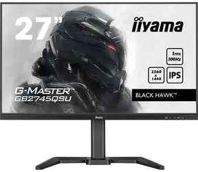 27" IIYAMA G-Master GB2745QSU-B1 černá / IPS / 2560x1440 / 16:9 / 1ms / 1300:1 / 250cd / repro / HDMI / DP