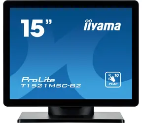 15" IIYAMA ProLite T1521MSC-B2 černá / TN / 1024x768 / 4:3 / 8ms / 800:1 / 325cd / repro / VGA / HDMI