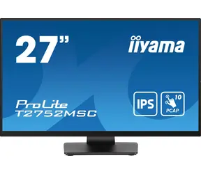 27" IIYAMA ProLite T2752MSC-B1 černá / IPS / 1920x1080 / 16:9 / 5ms / 1000:1 / 360cd / repro / HDMI / DP