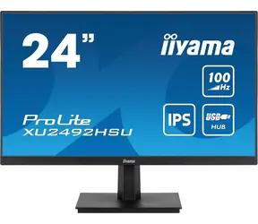 24" IIYAMA ProLite XU2492HSU-B6 černá / IPS / 1920x1080 / 16:9 / 0.4ms / 1300:1 / 250cd / repro / HDMI / DP  