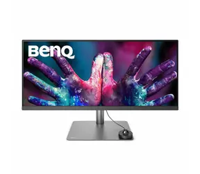 34" BenQ PD3420Q šedá / LED / 3440x1440 / IPS / 21:9 / 5ms / 1000:1 / 350cd-m2 / HDMI + DP / VESA