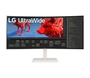 37.5" LG UltraWide 38WR85QC-W / IPS / 3840 x 1600 / 21:9 / 144 Hz / 1ms / 1000:1 / 450cd-m2 / HDMI+DP / USB+USB-C