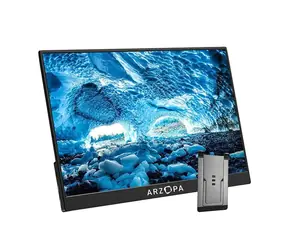 15.6" Arzopa A1 GAMUT černá / IPS / 1920x1080 / 800:1 / 250cd-m2 / miniHDMI + USB-C / přenosný 