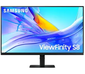 32" SAMSUNG ViewFinity S8 černá / VA / 3840 x 2160 / 16:9 / 5ms / 3000:1 / 350cd / HDMI+DP