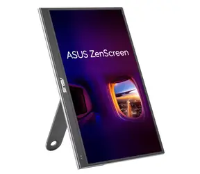 15.6" ASUS ZenScreen MQ16AHE černá / 1920 x 1080 / OLED / 16:9 / 1ms / 100000:1 / 400cd-m2 / 1x Mini HDMI + 1x USB-C