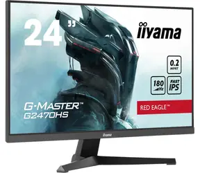 24" IIYAMA G-Master G2470HS-B1 černá / IPS / 1920x1080 / 16:9 / 0.2ms / 1000:1 / 300cd / repro / HDMI / DP