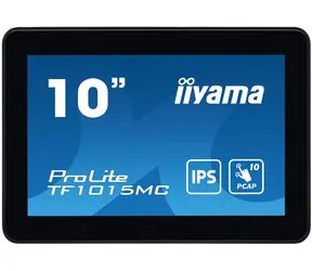10" IIYAMA ProLite TF1015MC-B3 kapacitní černá / Dotykový monitor pro POS / bez zdroje