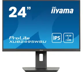 24" IIYAMA ProLite XUB2495WSU-B7 černá / IPS / 1920x1080 / 16:9 / 4ms / 1000:1 / 300cd / repro / HDMI / DP