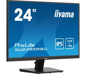 24" IIYAMA ProLite XU2495WSU-B7 černá / IPS / 1920x1200 / 16:9 / 4ms / 1000:1 / 300cd / repro / HDMI / DP