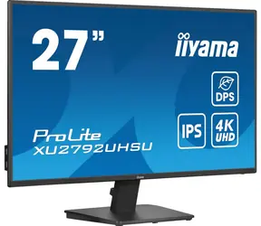 27" IIYAMA ProLite XU2792UHSU-B6 černá / IPS / 3840x2160 / 16:9 / 4ms / 1300:1 / 350cd / repro / HDMI / DP