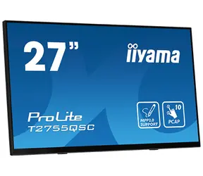 27" IIYAMA ProLite T2755QSC-B1 černá / IPS / 2560x1440 / 16:9 / 5ms / 1000:1 / 360cd / repro / HDMI / DP
