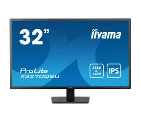 32" IIYAMA ProLite X3270QSU-B1 černá / IPS / 2560 x 1440 / 3000:1 / 250cd / 3ms / HDMI+DP / repro