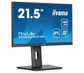 22" IIYAMA ProLite XUB2293HS-B6 / IPS / 1920 x 1080 / 300cd / 1ms / 1000:1 / HDMI+DP