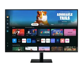 27" SAMSUNG Smart M5 M50D černá / VA / 1920x1080 / 16:9 / 4ms / 3000:1 / 250cd-m2 / HDMI + BT + Wi-Fi / VESA