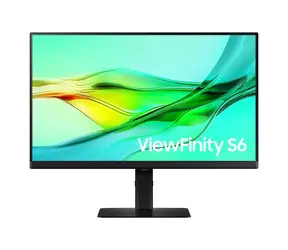 24" SAMSUNG ViewFinity S6 černá / IPS / 2560x1440 / 16:9 / 5ms / 1000:1 / 350cd-m2 / HDMI + DP / USB / VESA
