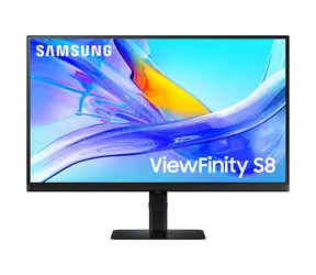 27" SAMSUNG ViewFinity S8 S80UD černá / IPS / 3840x2160 / 16:9 / 5ms / 1000:1 / 350cd-m2 / HDMI + DP / VESA