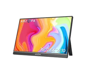 16" Arzopa Z1RC černá / 2560x1600 / 16:10 / 60 Hz / 500cd-m2 / miniHDMI + USB-C / repro 