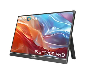 15.6" Arzopa A1 černá / IPS / 1920x1080 / 16:9 / 60Hz / 220 cd-m2 / miniHDMI + USB-C / repro 