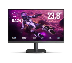 23.8" Cooler Master GA241 černá / VA / 16:9 / 1920x1080 / 100Hz / 250cd-m2 / 4000:1 / 1ms / HDMI + VGA / VESA